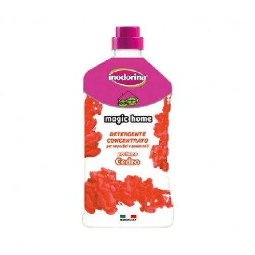 INODORINA MAGIC HOME DETERSIVO PAVIMENTI 1 LT CEDRO <br/> Detergenti e Igienizzanti