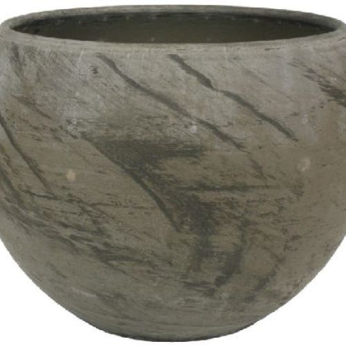 Luna Basalt Cm 26 h 19 <br/> Vasi e Accessori in Terracotta
