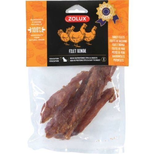 FILETTO DI TACCHINO 100 GR <br/> Snack e Premi per Cani