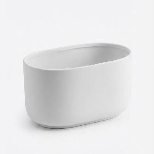 CASSETTA REA DUE ORCHIDEE CM 25X12,5XH15,5 BIANCO <br/> Vaso per Interni e decorazioni