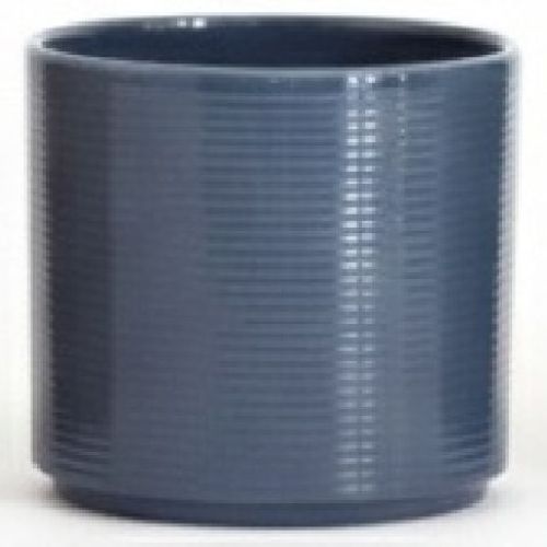 CILINDRO LOCO CM 17XH15 BLU <br/> Vaso per Interni e decorazioni