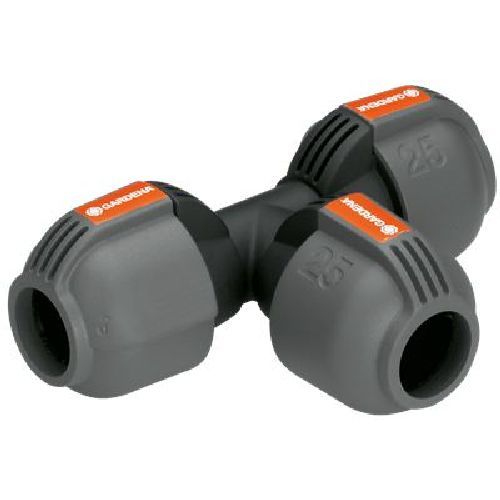 Raccordo a T 25 mm <br/> Irrigazione Giardino e Accessori Giardinaggio