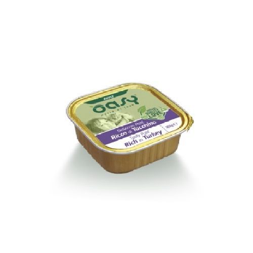 OASY WET CAT DELIZIOSO PATE ADULT TACCHINO VASCHETTA 100 GR <br/> Cibo Umido per Gatti