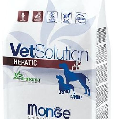 MONGE VET CANINE HEPATIC 2 KG <br/> Dieta Veterinaria per Cani