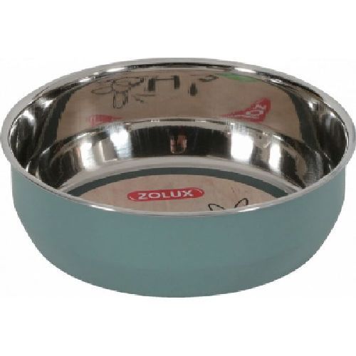 Ciotola inox Ehop 400 ml verde <br/> Gabbie e Accessori Roditori