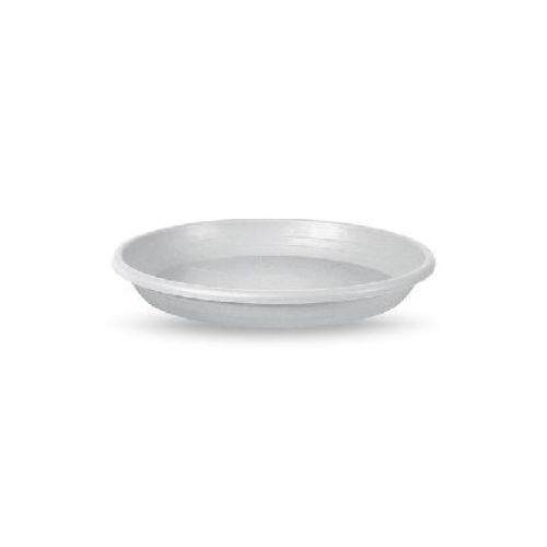SOTTOVASO CILINDRO CM 13 BIANCO <br/> Vasi e Accessori in Plastica