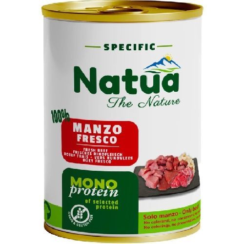 NATUA SPEC DOG MANZO 400 GR <br/> Cibo per Cani