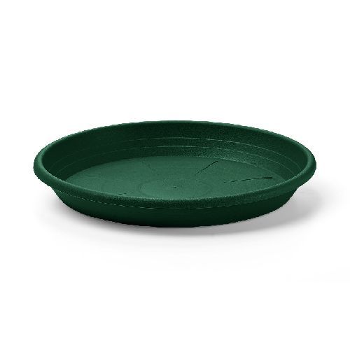 SOTTOVASO CILINDRO CM 19 VERDE BOSCO <br/> Vasi e Accessori in Plastica