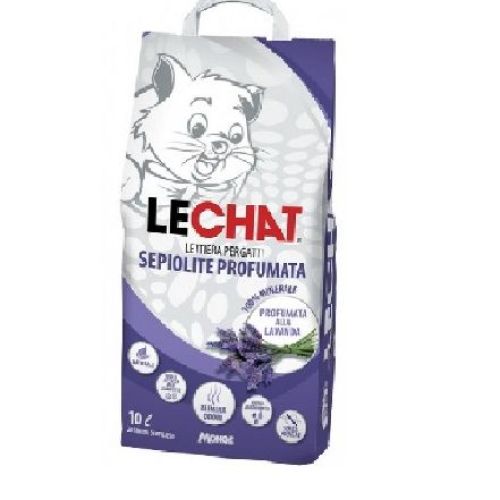 LECHAT LETTIERA SEPIOLITE PROFUMATA 10 LITRI <br/> Lettiera, Sabbia e Toilette Gatto