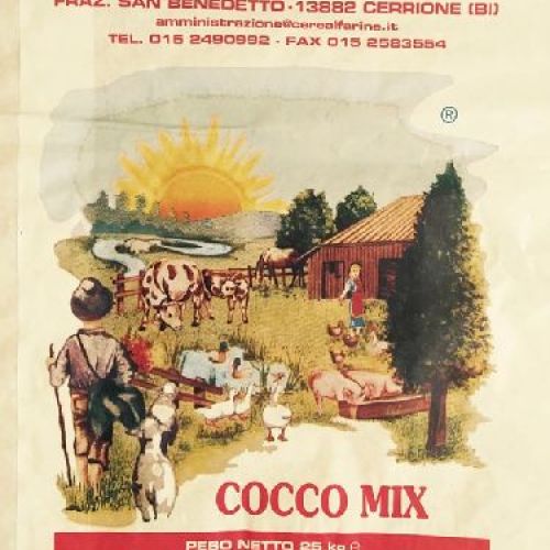 Cocco Mix 25 kg Mangime Misto Polli <br/> Mangime per Galline