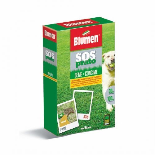 SOS Prato seme+concime 1 kg mix 2in1 <br/> Semi per Prato