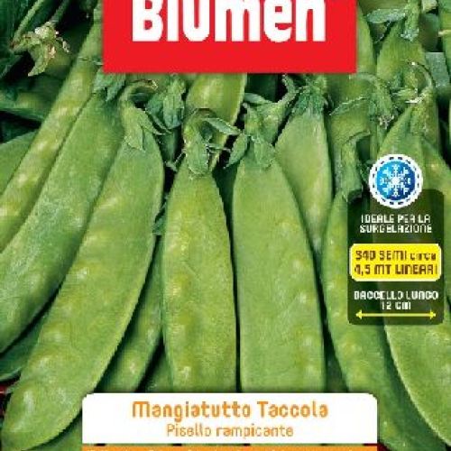 BLUMEN LEGUMI MAXI BUSTA PISELLI RAMP. MANGIATUTTO TACCOLA <br/> Semi da Orto