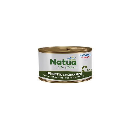 NATUA JELLY CAT TONNETTO CON ZUCCHINE 85 GR <br/> Cibo Umido per Gatti