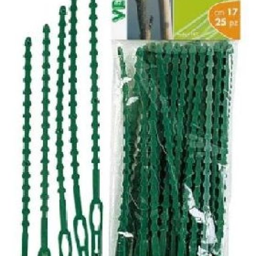 Fascetta universale 17 cm (busta 25 pz) <br/> Telo Antigrandine, Telo Antigelo e Pali per Orto