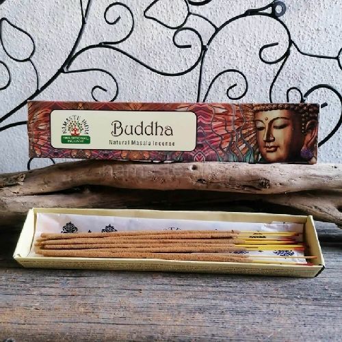 INCENSO NATURALE NAMASTE INDIA BUDDHA 15 GR <br/> Candele e Profumi per Ambiente, Saponi