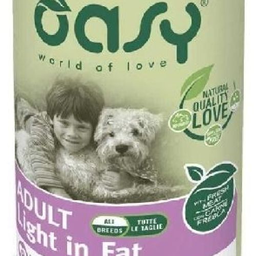 OASY WET DOG LIFESTAGE ADULT LIGHT IN FAT GR400 <br/> Cibo Umido per Cani