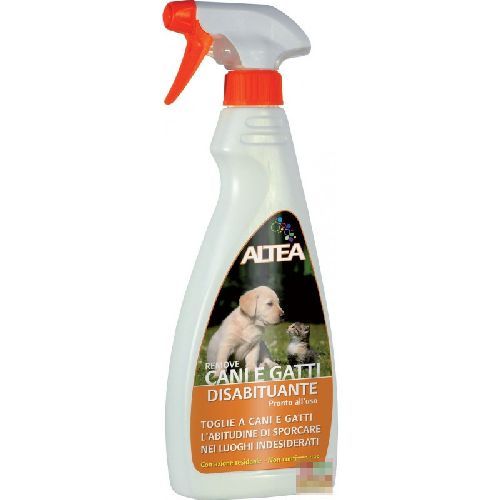 ALTEA REMOVE CANI E GATTI 750  ML REPELLENTE/DISABITUANTE <br/> Repellente e Dissuasore di Animali