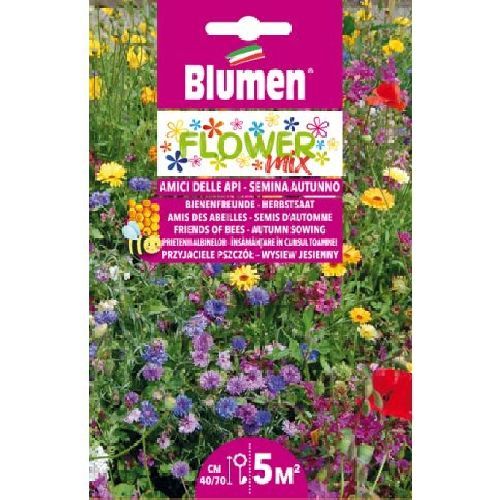BLUMEN FLOWER MIX AMICI DELLE API SEMINA AUTUNNO <br/> Semi da Fiore