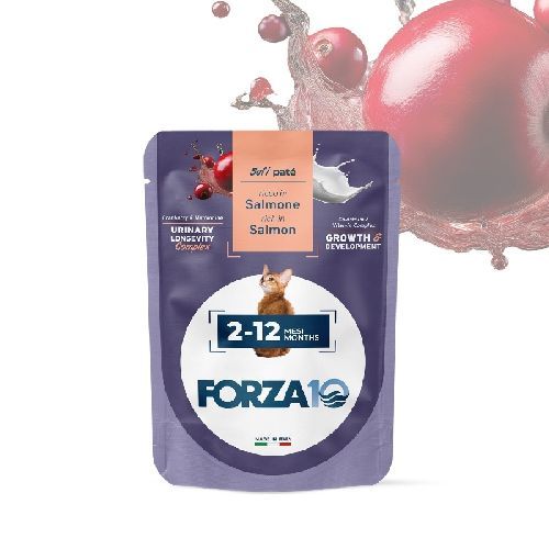 Forza 10 BotaniCat Kitten Salmone 80 gr <br/> Cibo Umido per Gatti