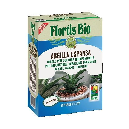 FLORTIS ARGILLA ESPANSA 2 L <br/> Concime per Piante da Esterno