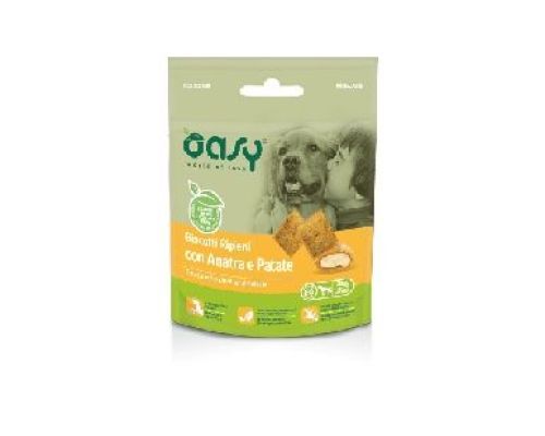 OASY SNACK DOG BISCOTTI FORMAGGIO ZUCCA 80GR <br/> Snack e Premi per Cani