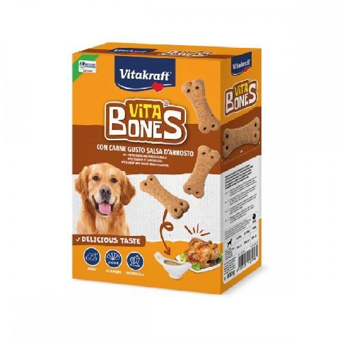 VITAKRAFT VITA BONES GRAVY BISCOTTI ARROSTO 300 GR <br/> Snack e Premi per Cani