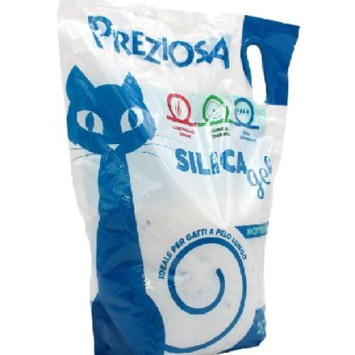 Lettiera Preziosa Silica Gel Classica 2,25 kg <br/> Lettiera, Sabbia e Toilette Gatto