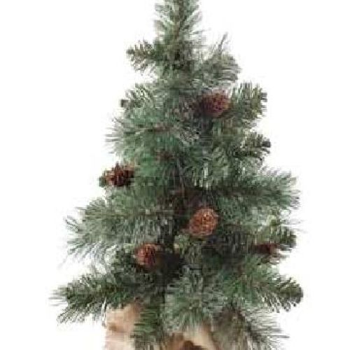 46153 Albero di Natale con pigne 62cm <br/> Alberi di Natale