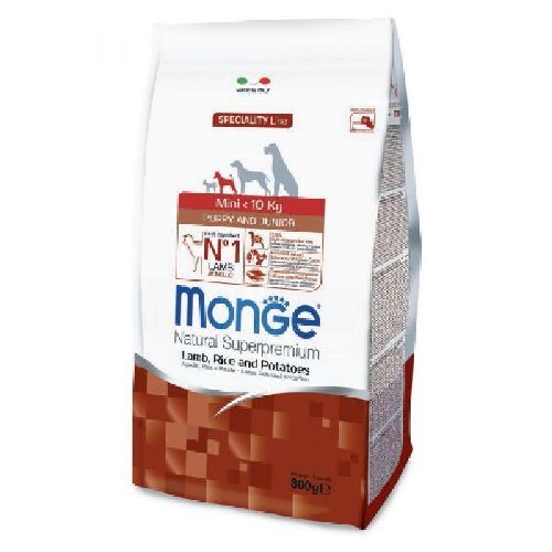 Monge All breeds Puppy agnello e riso 800gr <br/> Cibo Secco per Cani