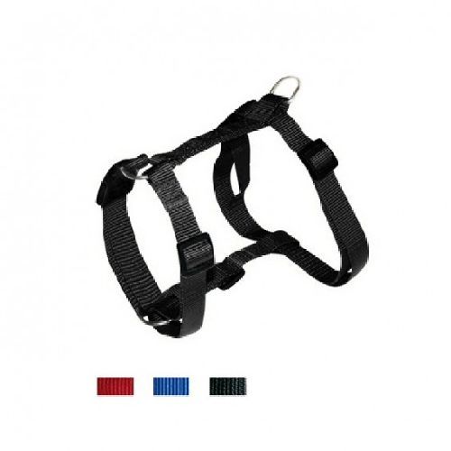 pettorina nylon reg. lg Rosso <br/> Guinzagli, Collari e Pettorine