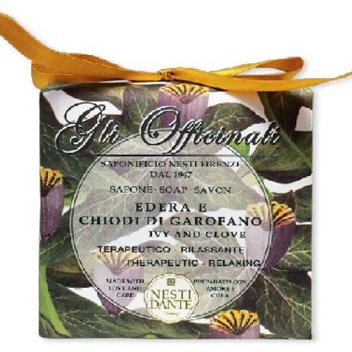 Saponetta Gli Officinali Edera e Garofano 200 gr <br/> Candele e Profumi per Ambiente, Saponi