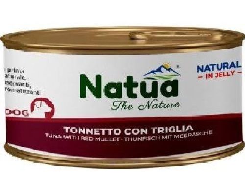 NATUA JELLY DOG TONNETTO CON TRIGLIA 150 GR <br/> Cibo Umido per Cani