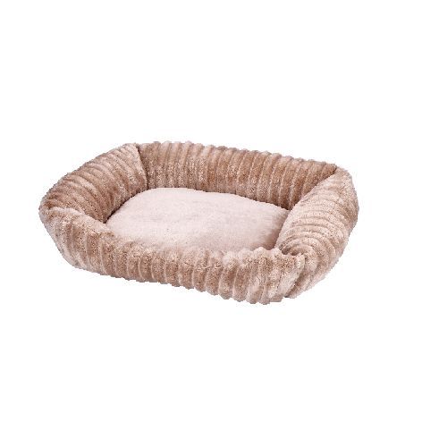 107902 CUSCINO ANIMALI CM66X56XH20 BEIGE <br/> Cuccia Morbida e Brandina
