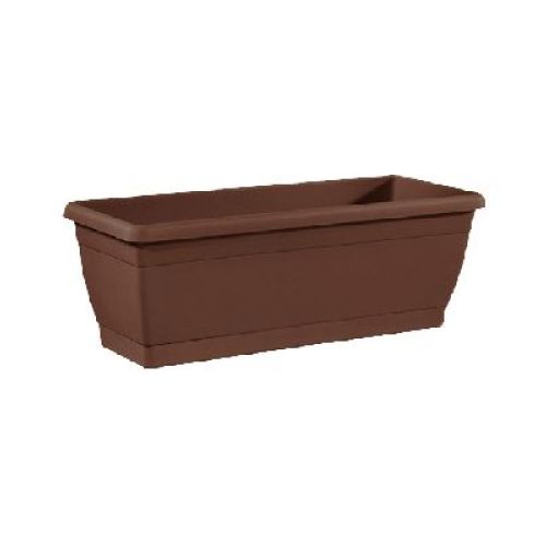 CASSETTA ROXANNE 40 CM BRONZO <br/> Vasi e Accessori in Plastica
