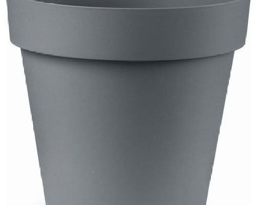 VASO CLEO CM 40 SMOKE GREY <br/> Vasi e Accessori in Plastica