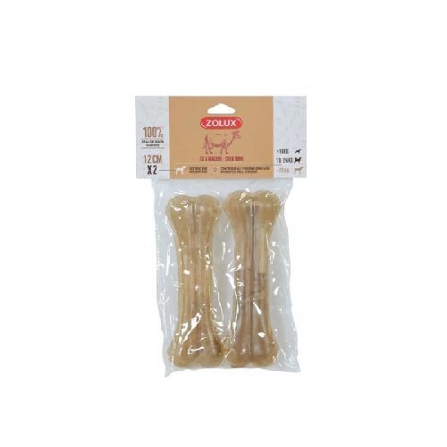 OSSO PRESSATO 12 CM 94GR (2 PZ) <br/> Snack e Premi per Cani