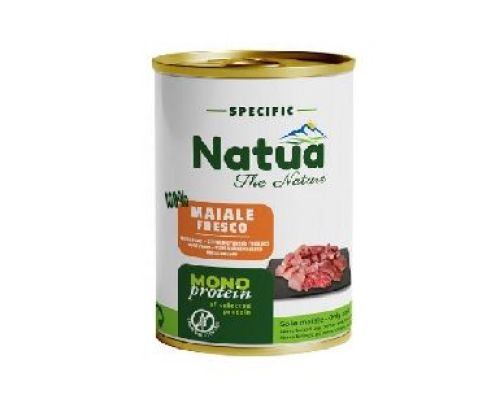 NATUA SPEC DOG MAIALE 400 GR <br/> Cibo per Cani