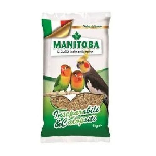 INSEPARABILI E CALOPSITI 1 Kg <br/> Mangime Pappagalli e uccelli Esotici