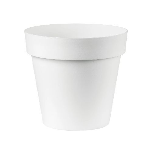 VASO CLEO CM 40 BIANCO <br/> Vasi e Accessori in Plastica