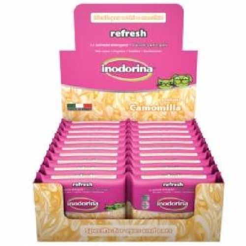 Inodorina Salviette Pocket Occhi e Orecchie Camomilla <br/> Traversine e Salviette Cane