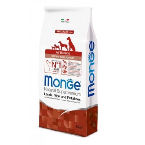 Monge All Breeds Puppy Agnello 12 Kg <br/> Cibo Secco per Cani