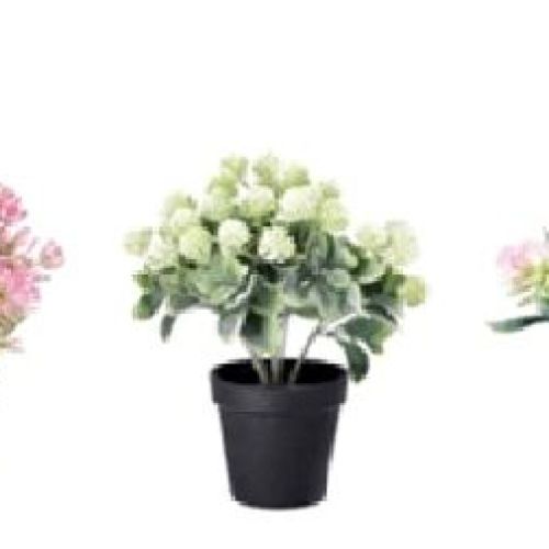 86374 vaso con pianta 11x27 <br/> Fiori Finti e Piante Finte