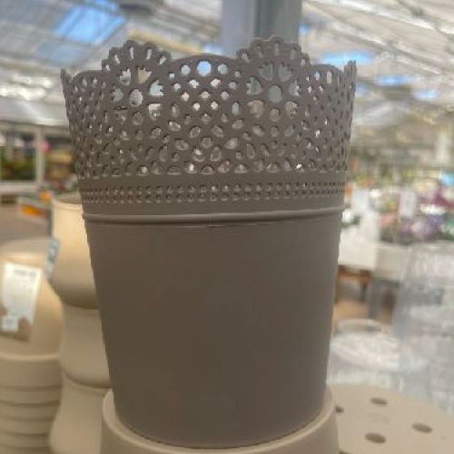 Olaf vaso cm 13,5 SABBIA <br/> Vasi e Accessori in Plastica