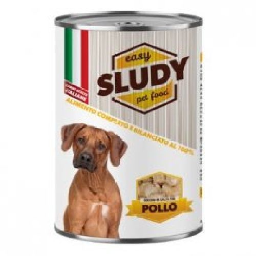 Sludy Dog Bocconi Pollo 400 gr <br/> Cibo Umido per Cani