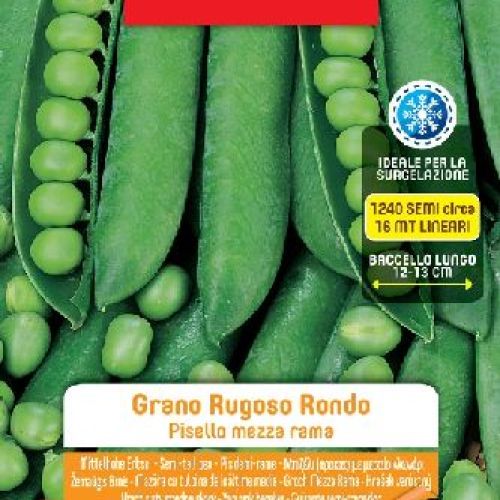 Blumen legumi maxi busta Piselli mezza rama grano rugoso <br/> Semi da Orto
