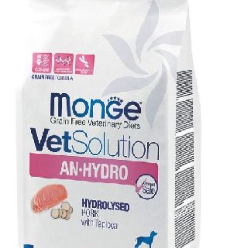 MONGE VET CANINE AN-HYDRO 2 KG <br/> Dieta Veterinaria per Cani
