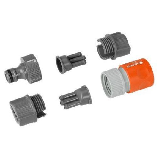 Set collegamento per tubo irrigatore <br/> Irrigazione Giardino e Accessori Giardinaggio