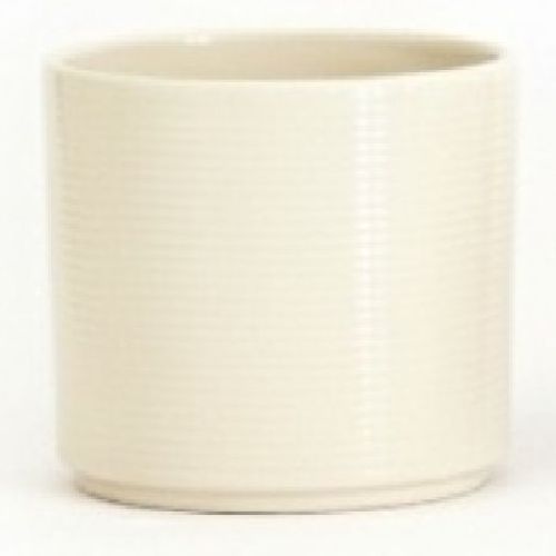 CILINDRO LOCO CM 17XH15 CREMA <br/> Vaso per Interni e decorazioni