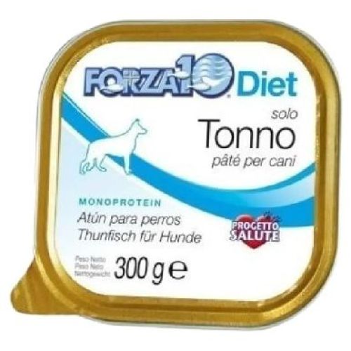 FORZA10 PATE CANE SOLO DIET TONNO 300 GR VASCHETTA <br/> Cibo Umido per Cani
