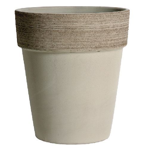 Vaso Alto Vulcano Graffiato Cm 27 <br/> Vasi e Accessori in Terracotta